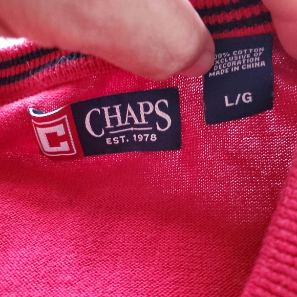 Chaps sweater vest - Picture 3 of 7